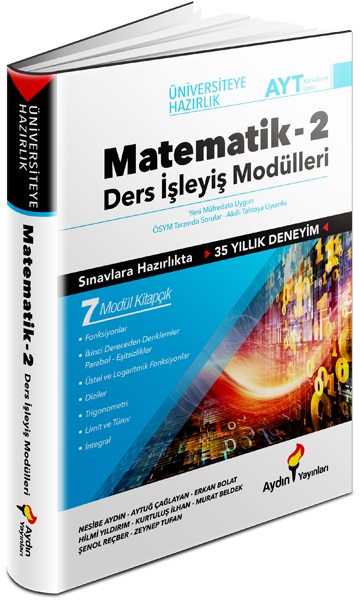 Aydın 2024 Ayt Matematik Ders İşleyiş Modülleri 2. Kitap