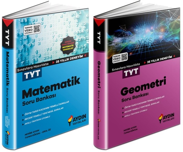 Aydın 2024 Tyt Matematik + Geometri Soru Seti 2 Kitap