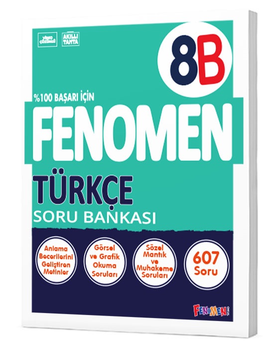 Fenomen Okul 2024 8. Sınıf Türkçe B İleri Düzey Soru Bankası