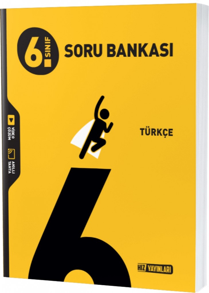 Hız Yayınları 2024 6. Sınıf Türkçe Soru Bankası