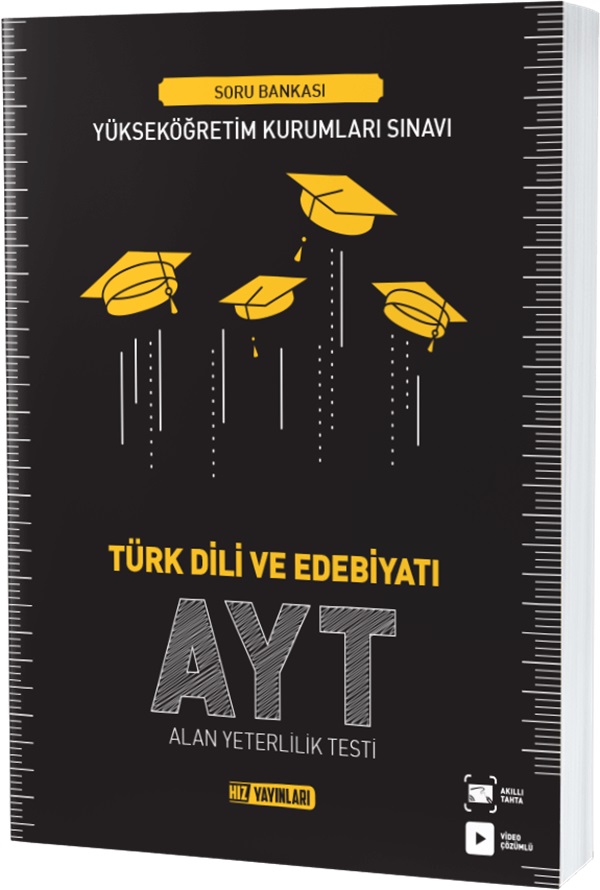 Hız Yayınları 2024 Ayt Türk Dili Edebiyatı Soru Bankası