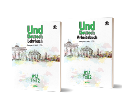 Kurmay Elt 2024 10. Sınıf Almanca Und Deutsch Lehrbuch A1.1 Teil 2
