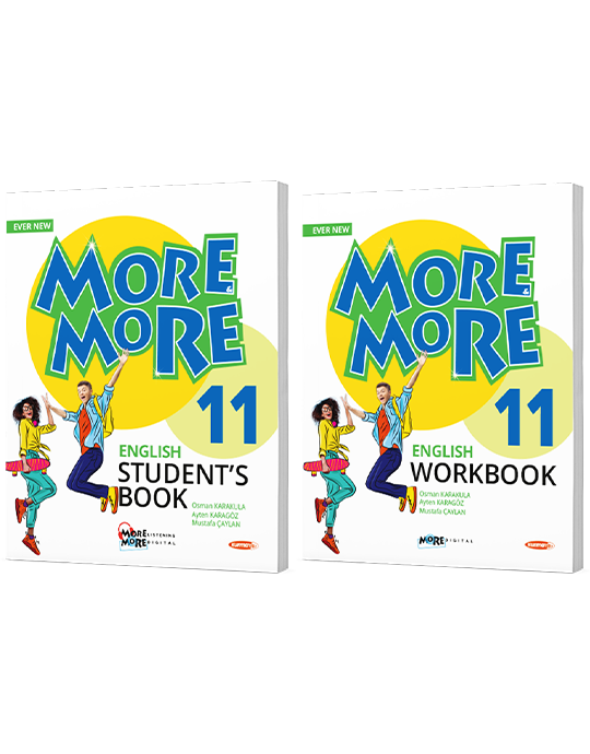 Kurmay Elt 2024 11. Sınıf More & More Students Book + Workbook