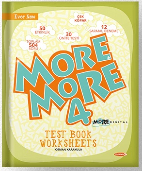 Kurmay Elt 2024 4. Sınıf More & More Test Book Worksheets