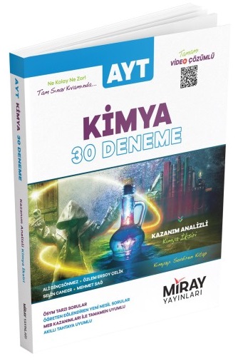 Miray 2024 Ayt Kimya 30 Deneme