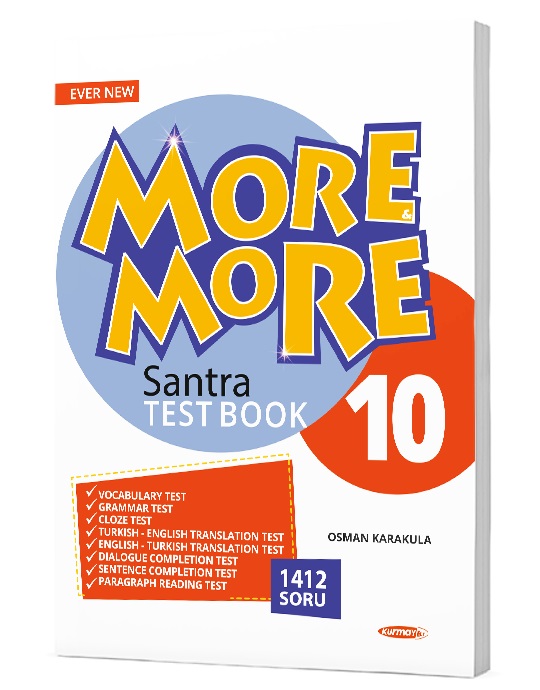 More & More 2024 10. Sınıf Santra Test Book