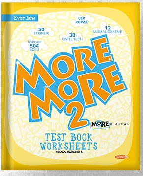 More & More 2024 2. Sınıf Test Book Worksheets
