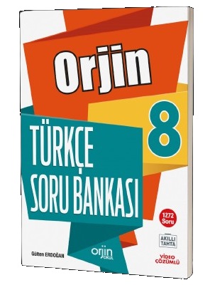 Orjin Yayınları 8. Sınıf Türkçe Soru Bankası 2023