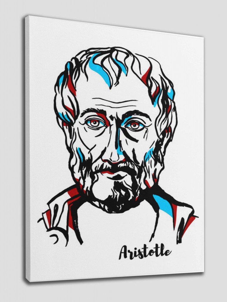 Aristoteles Dekoratif Kanvas Tablo 1237 Karışık 70 X 50