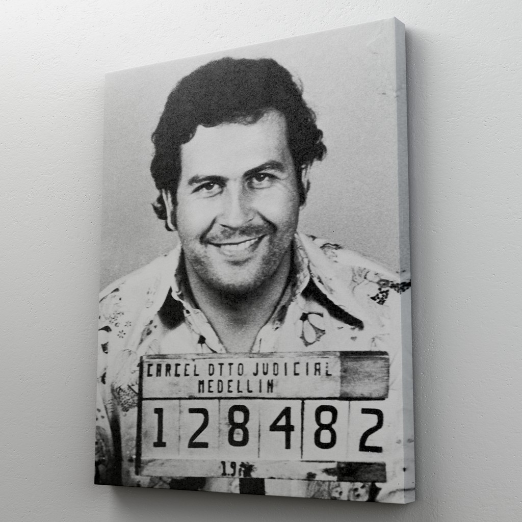 Pablo Escobar Kanvas Tablo Karışık/Çok Renkli 35 X 50