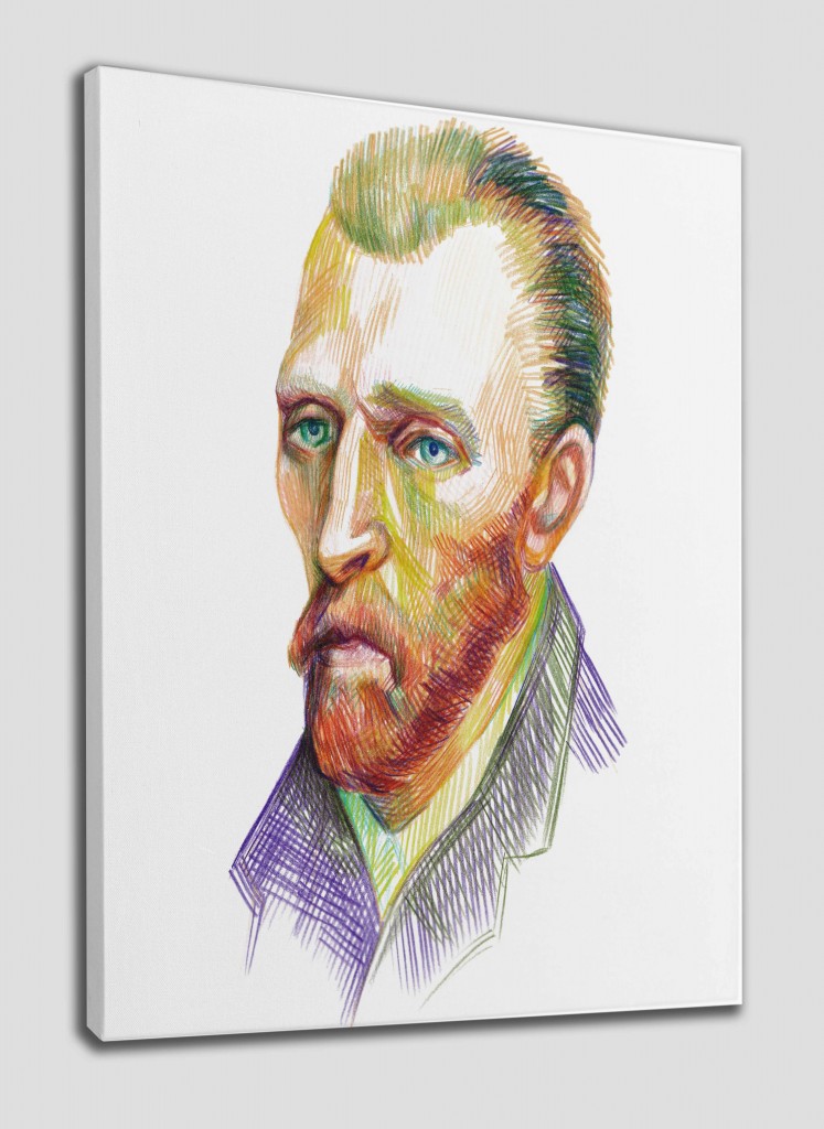 Vincent Van Gogh Dekoratif Kanvas Tablo 1206 Karışık 125 X 70