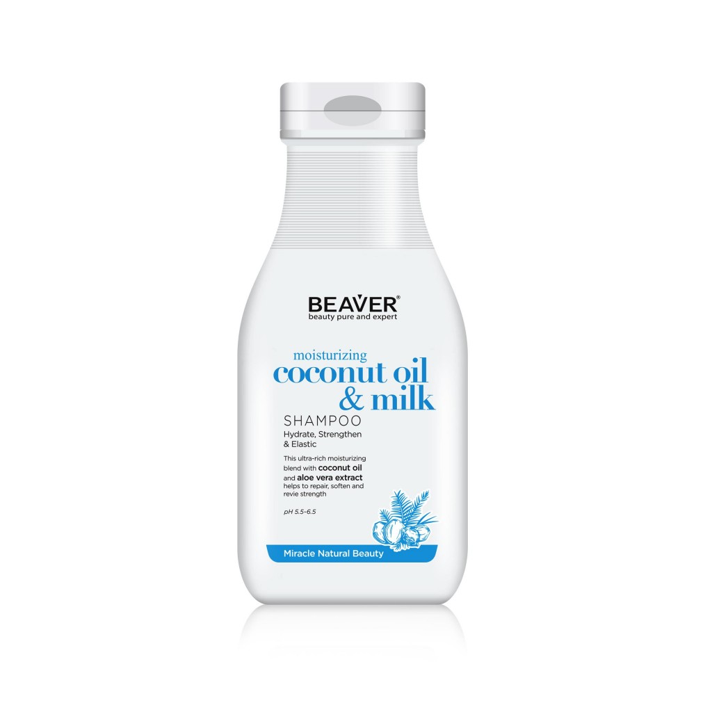 Beaver Coconut Oil & Queinoa Shampoo 350Ml