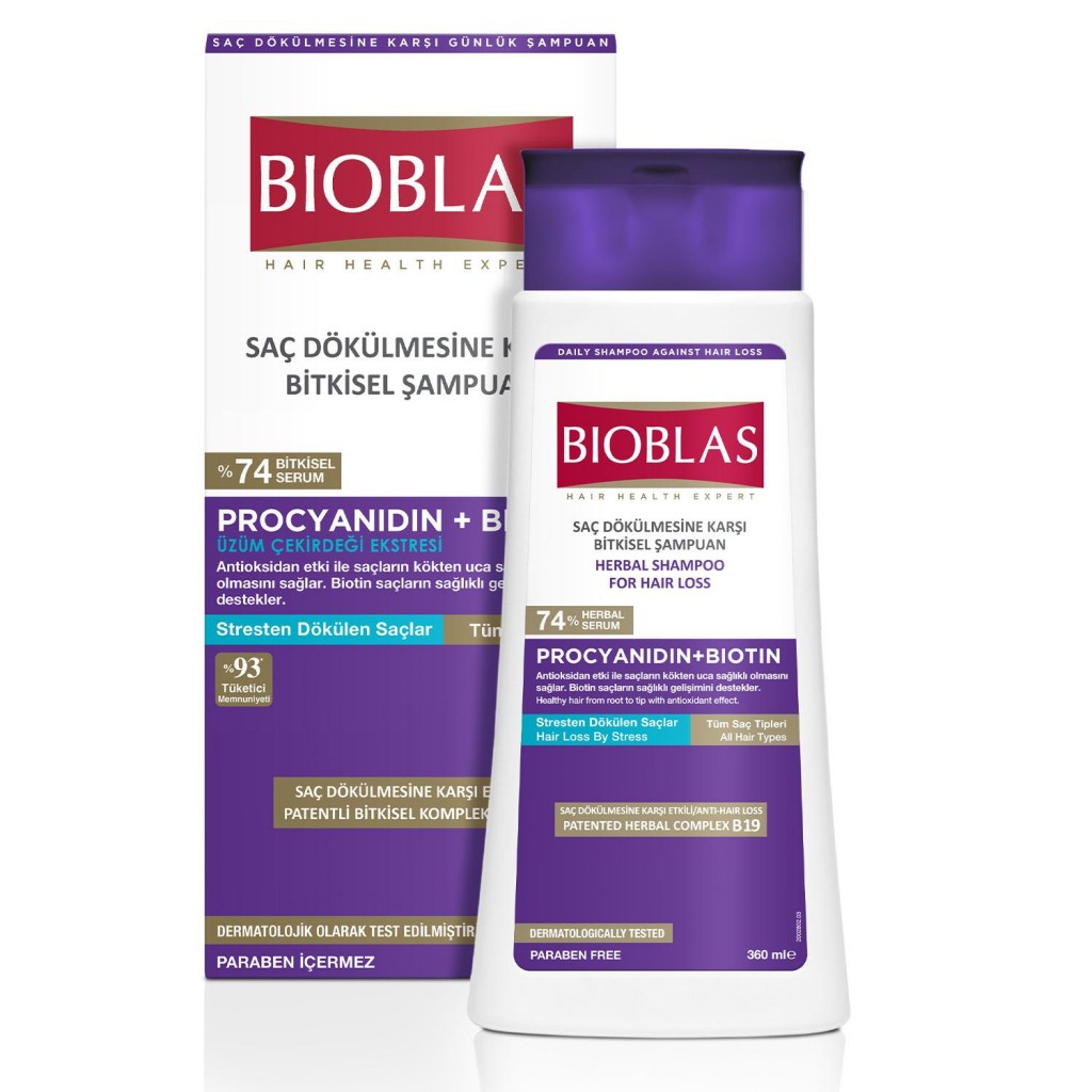 Bioblas Saç Dökülmesi Anti Stress Şampuan 360 Ml