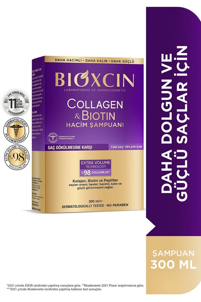Bioxcin Collagen Biotin Hacim Şampuanı 300 Ml