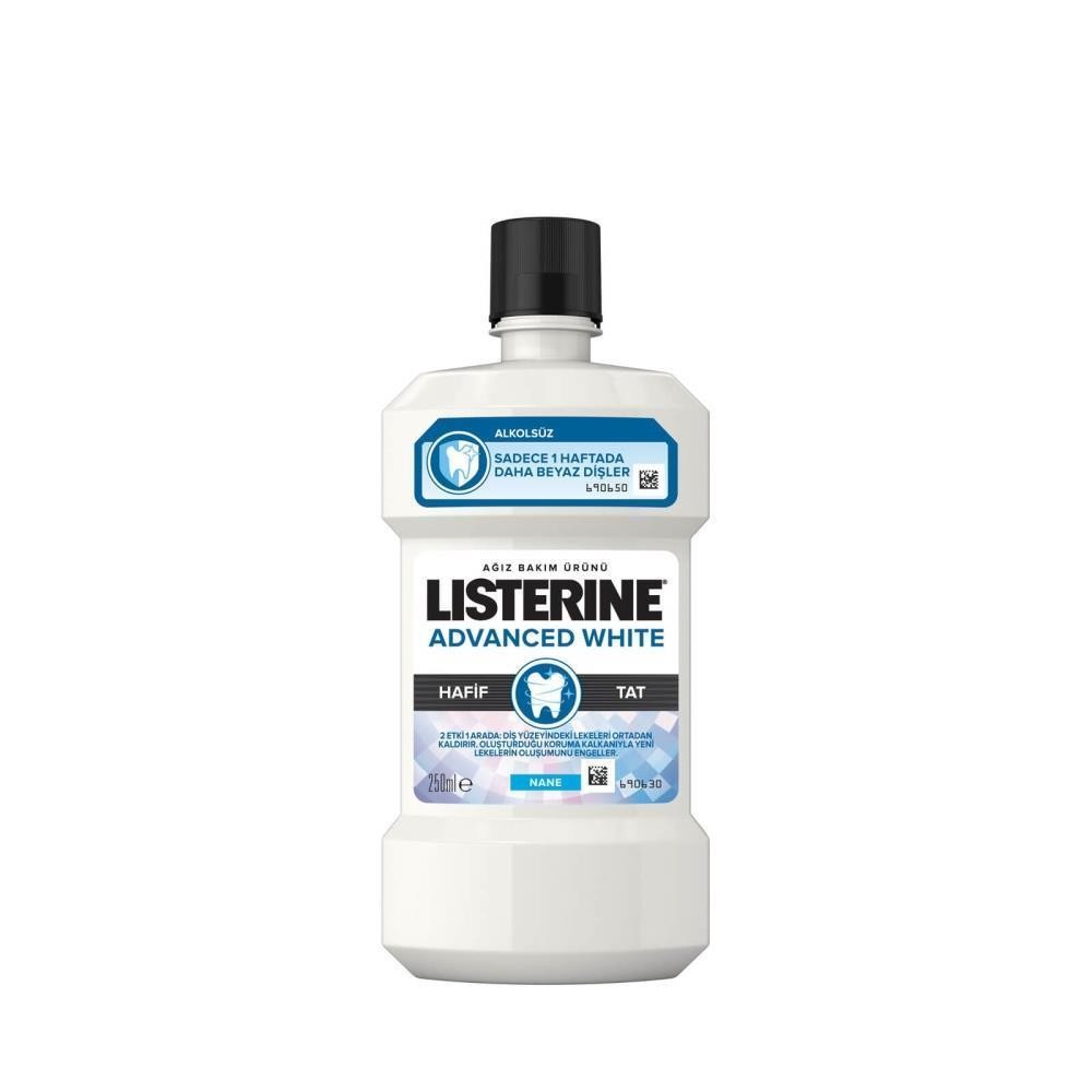 Listerine Advanced White Hafif Tat Çalkalama Suyu 250 Ml