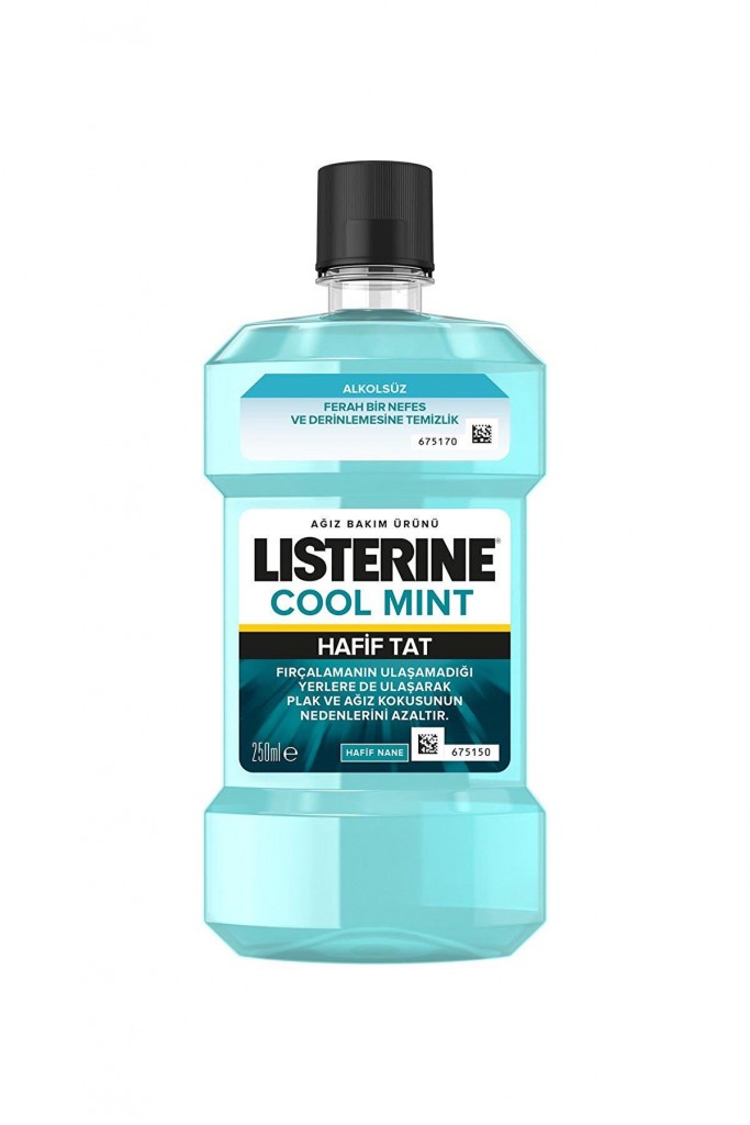 Listerine Cool Mint Hafif Tat Ağız Bakım Ürünü 250 Ml