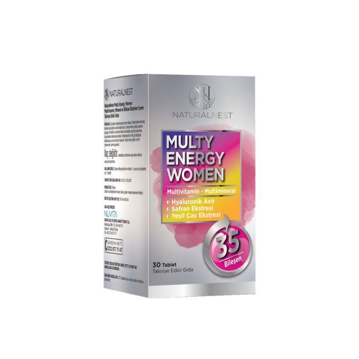 Naturalnest Multy Energy Women 30 Tablet