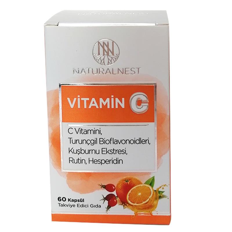 Naturalnest Vitamin C 500 Mg 60 Kapsül