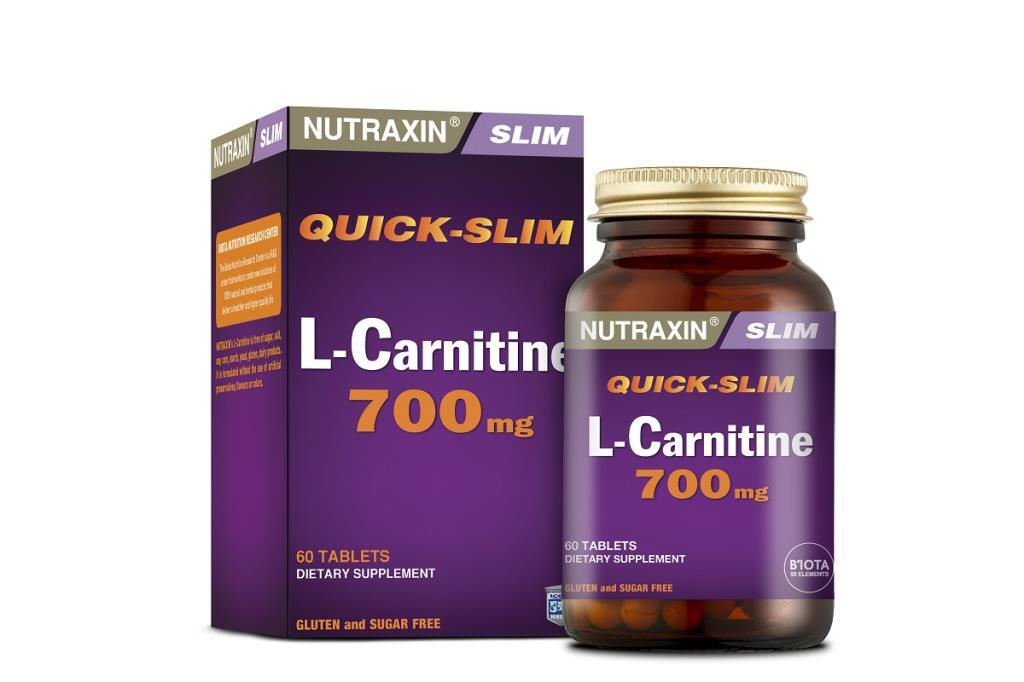 Nutraxin Qs L-Carnitine 700 Mg 60 Tablet