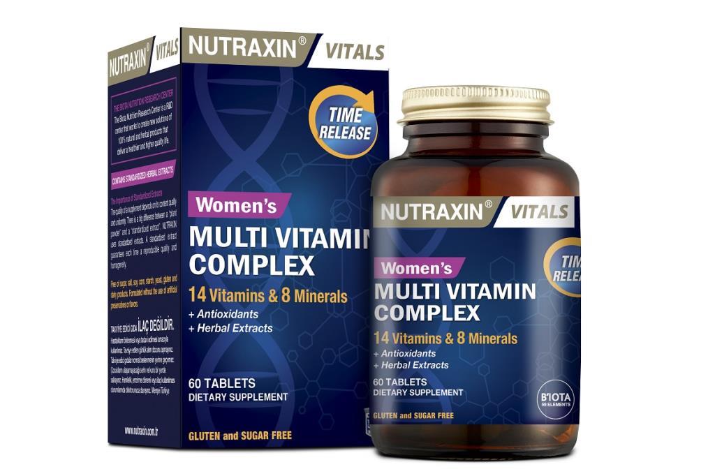 Nutraxin Womens Multivitamin Complex 60 Tablet