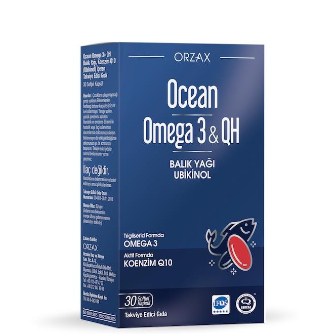 Ocean Omega 3 & Qh 30 Kapsül