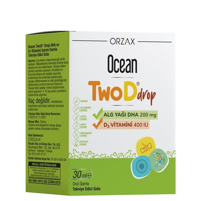 Ocean Twod Drop D3 Vitamini 400 Iu 30 Ml