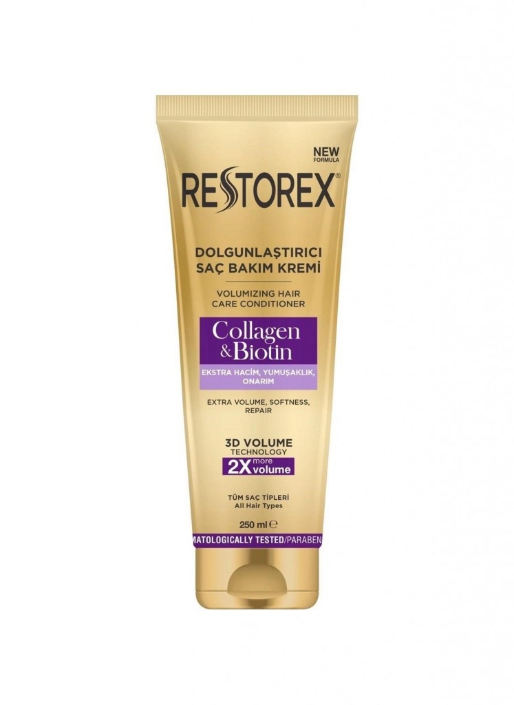 Restorex Collagen Biotin Dolgunlaştırıcı Saç Bakım Kremi 250 Ml