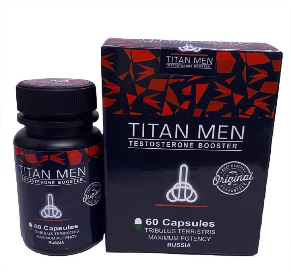 Titan Men Güçlü Sertlestırıcı Ve Geçiktiriçi 60 Kapsül