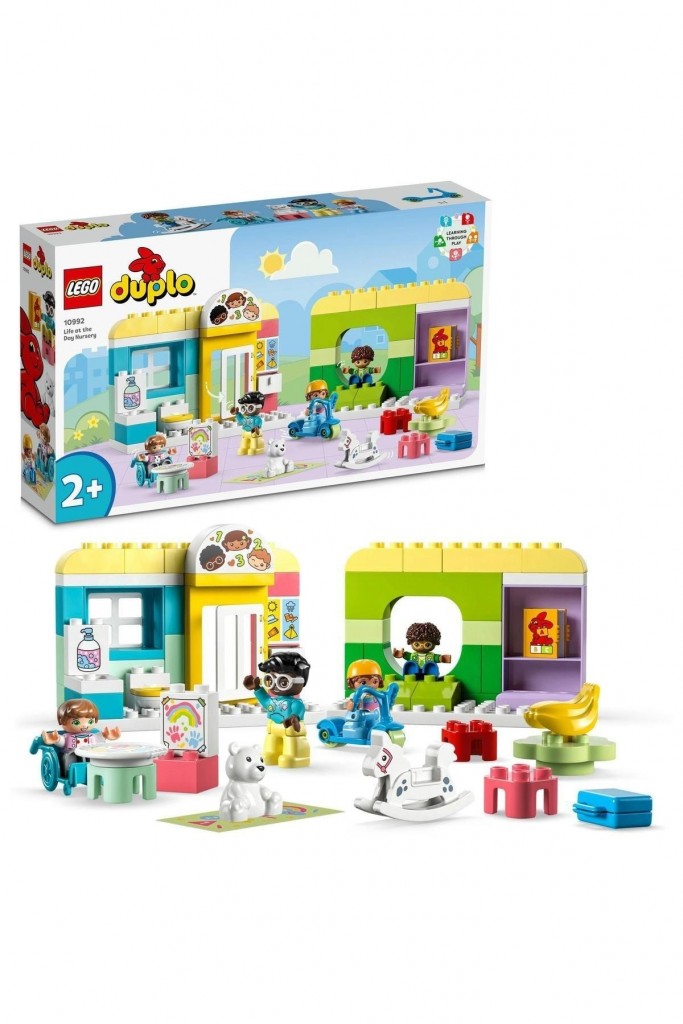 Lego ® Duplo® Kasabası Kreşte Hayat 10992 - 2 Yaş Ve Üzeri Için Eğitici Oyuncak Yapım Seti (67 Parça)