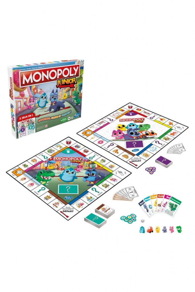Monopoly Junior 2'Si 1 Arada F8562