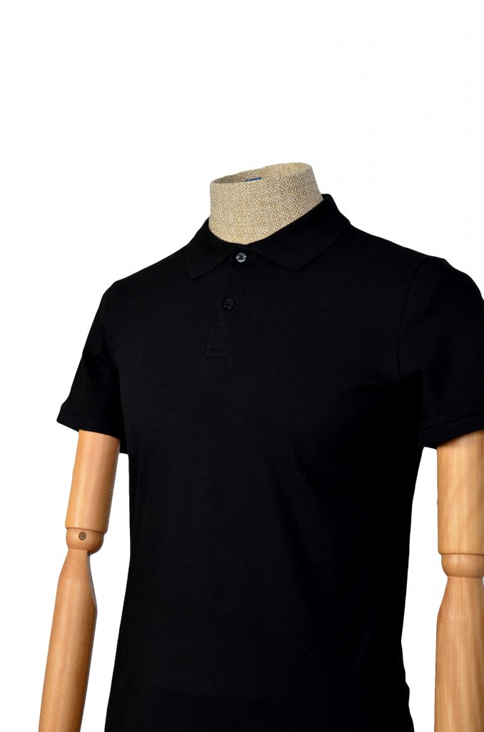Cengiz İnler Polo Yaka Düz Slim Erkek T-Shirt