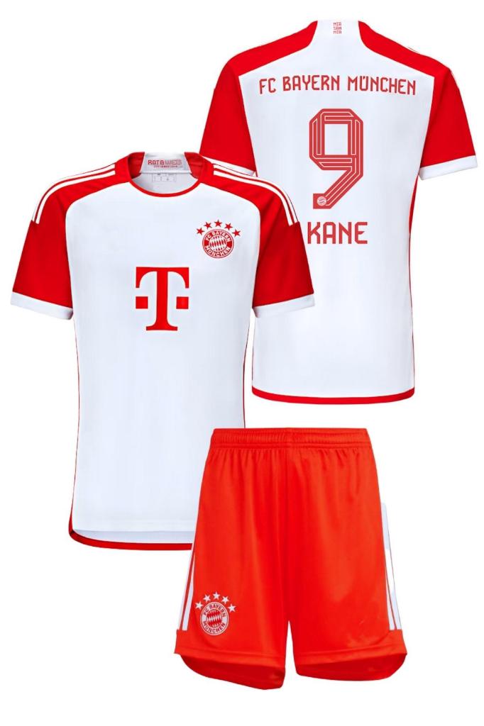 Bayern Münih Kane 23-24 Çocuk Futbol Forması Ve Şort Takımı
