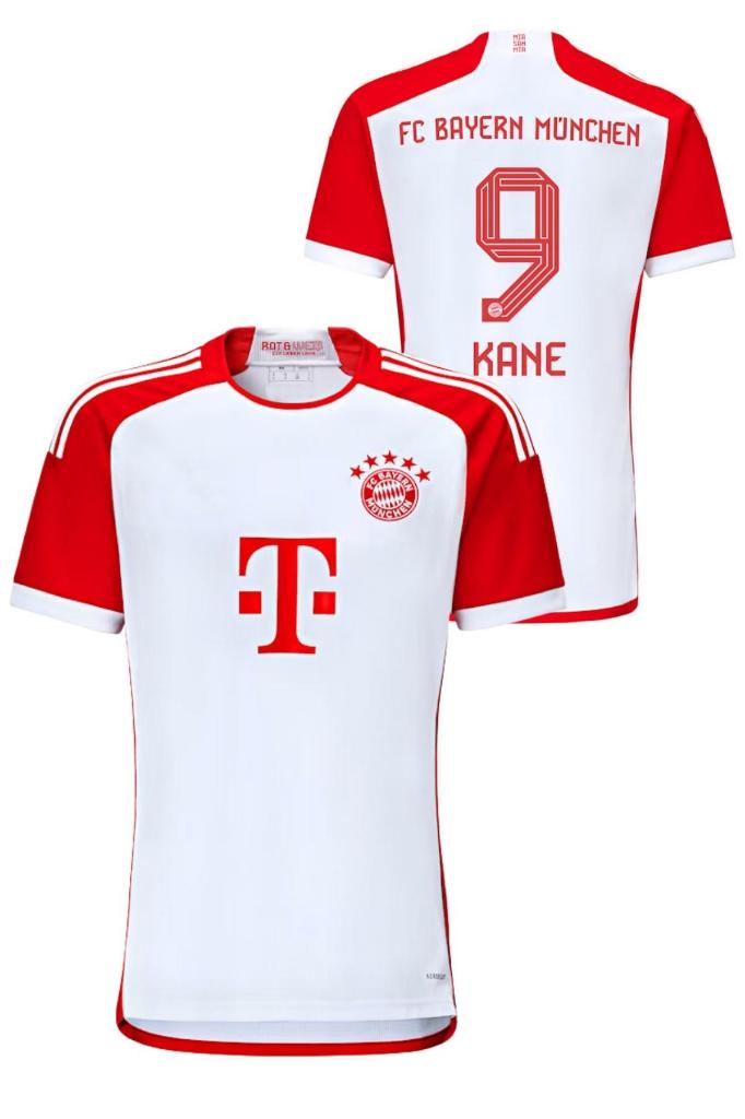 Bayern Münih Kane 23-24 Yetişkin Futbol Forması