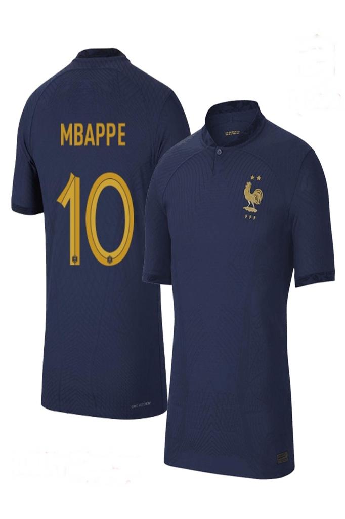 Fransa Milli Takım 2022 Dünya Kupası Mbappe 10 Forması