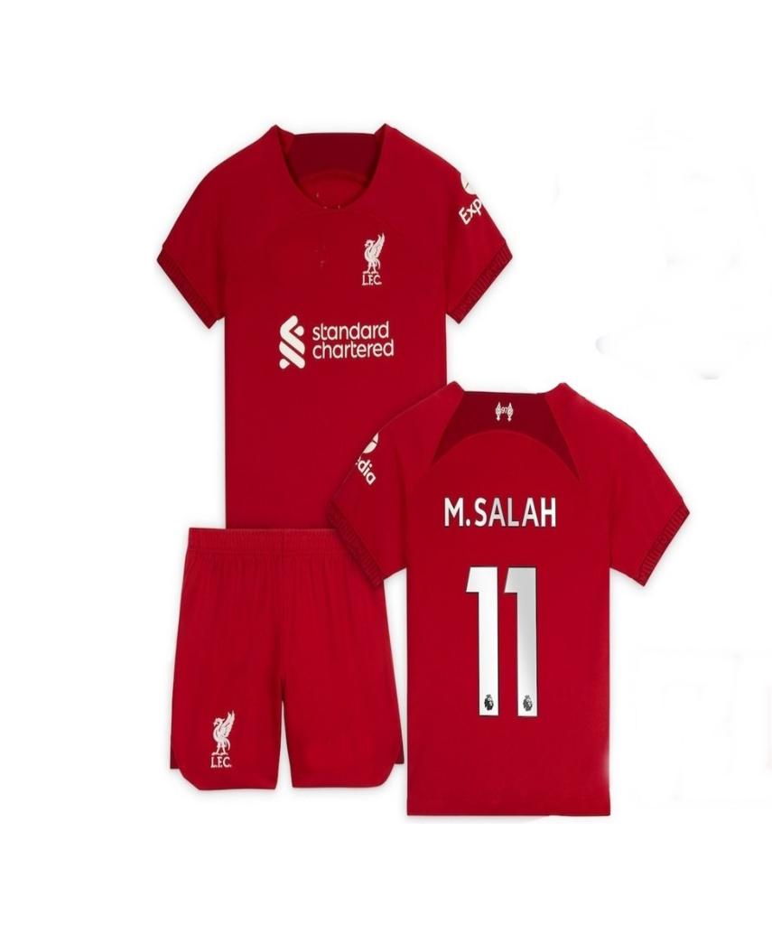 Liverpool 2022/2023 M Salah Çocuk Forma Ve Şort Takım