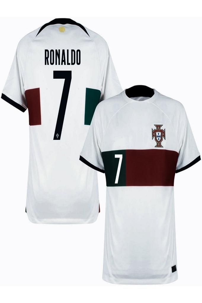 Portekiz Milli Takım 2022 Dünya Kupası Ronaldo 7 Deplasman Forması
