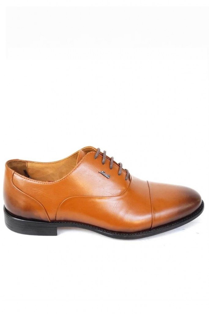Forelli 40615-G Taba Hakiki Deri Erkek Klasik Ayakkabı