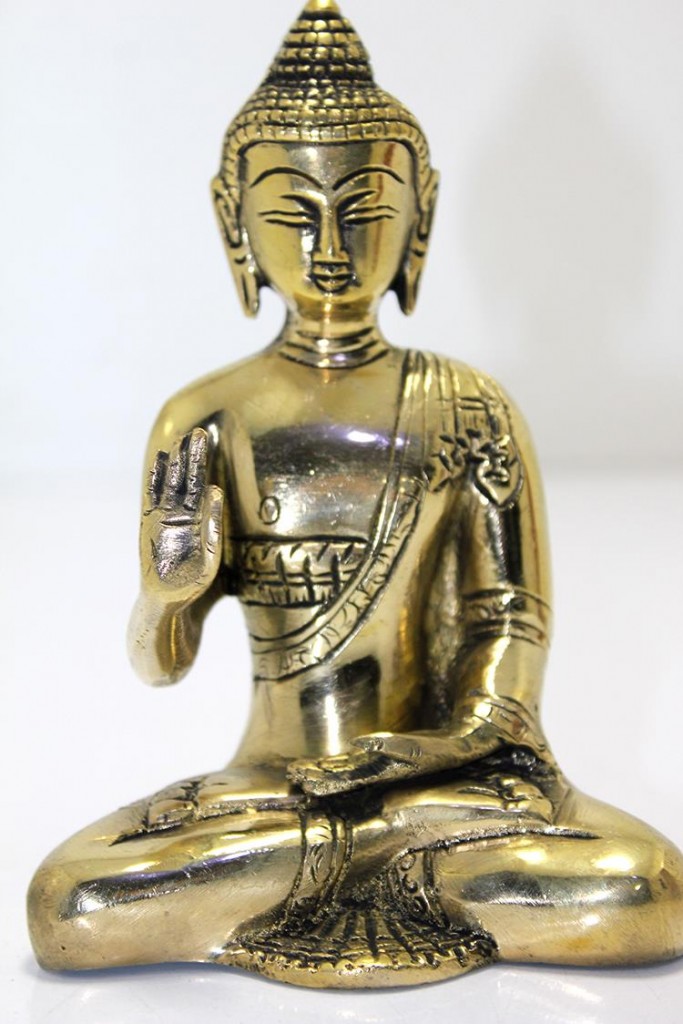 Metal Buda Biblosu 17 Cm Dekoratif Hediyelik