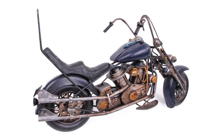 Metal Motosiklet Biblo Dekoratif Hediyelik