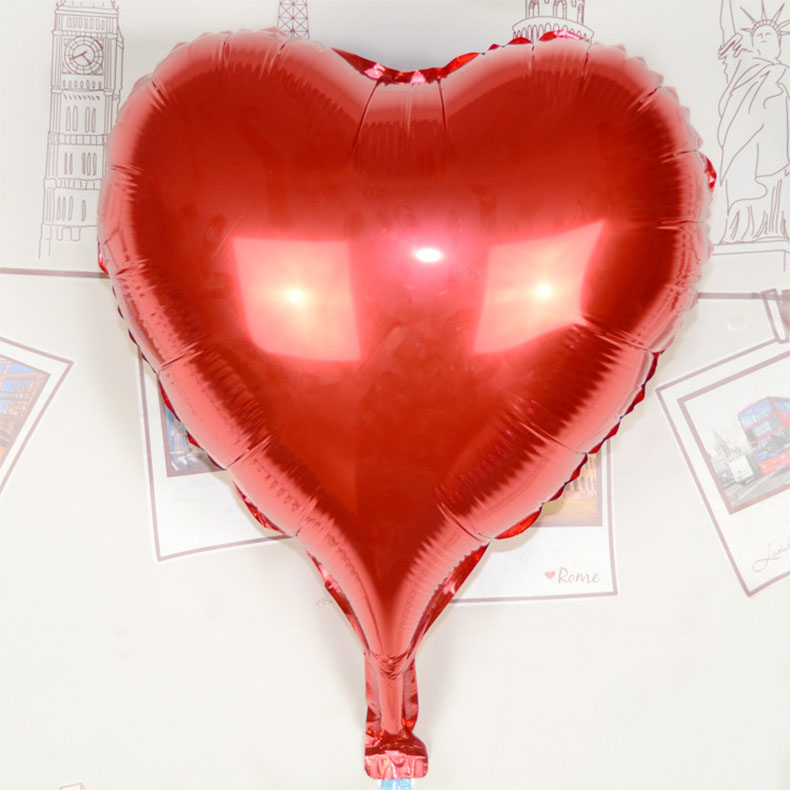 Parti Aksesuar Kalp Uçan Balon Folyo Kırmızı 80 Cm 32 Inç