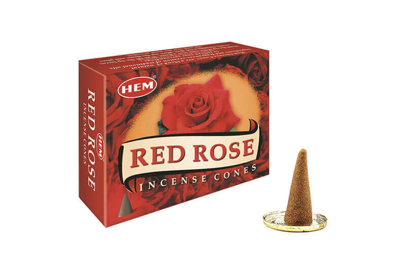 Red Rose Cones