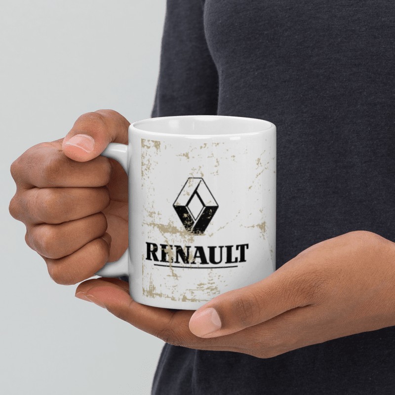Renault Çift Tarafı Baskılı Kupa Bardak Özel Kutusunda
