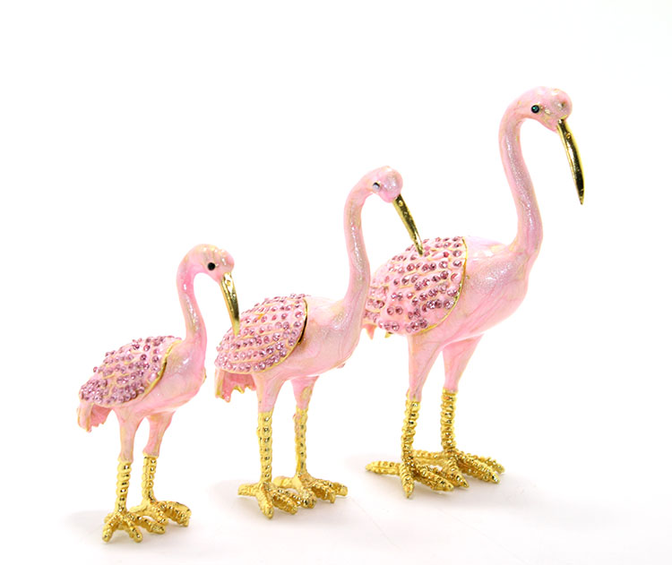 Swaroski 3'Lü Flamingo Alk2069