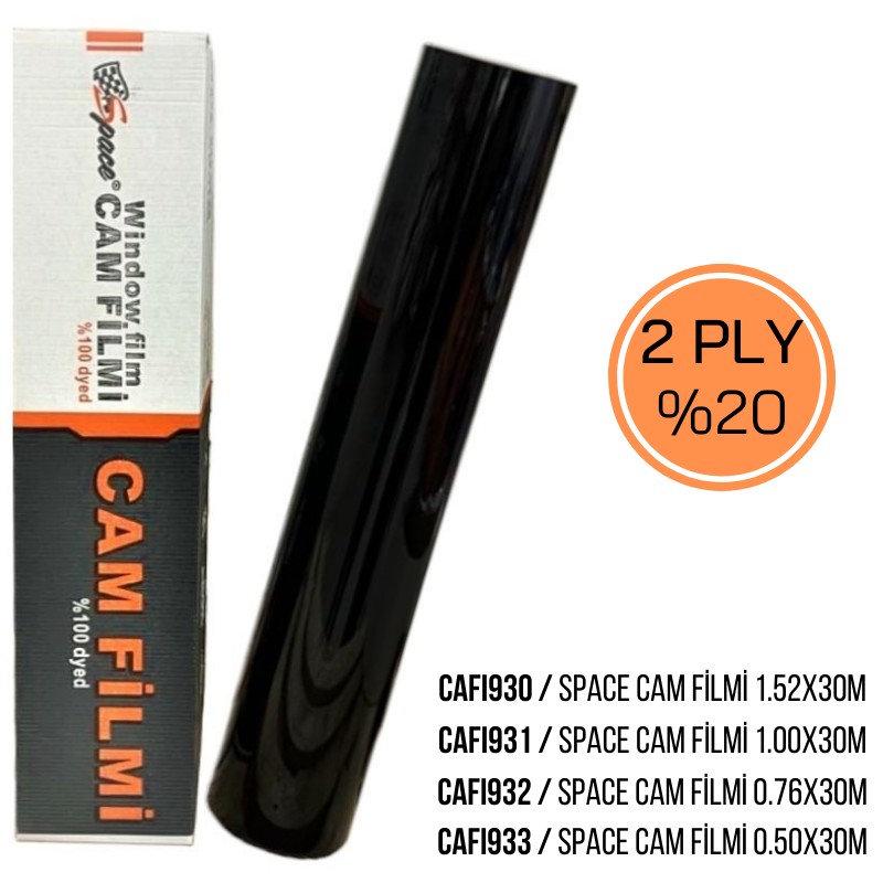 Space Cam Filmi 0.50X30M %20 2Ply / Cafi933