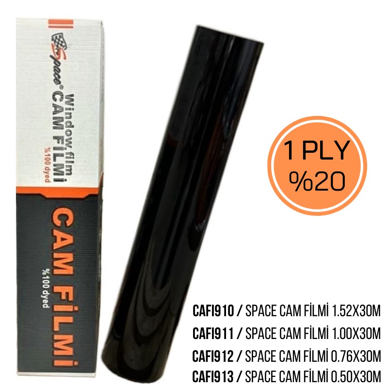 Space Cam Filmi 1.00X30M %20 1Ply / Cafi911