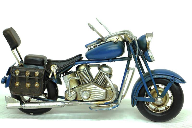 Dekoratif Metal Motosiklet Biblo Vintage Hediyelik
