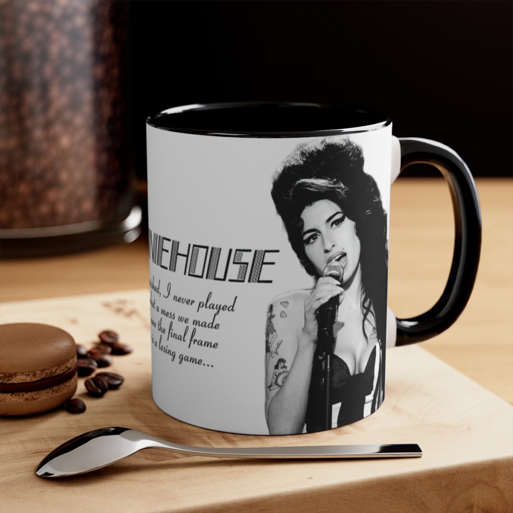 Amy Winehouse Özel Tasarım Kupa Baskısı