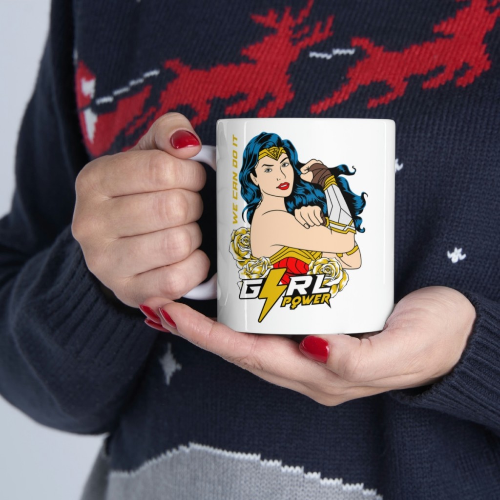 "Girl Power Kupa Wonder Woman"