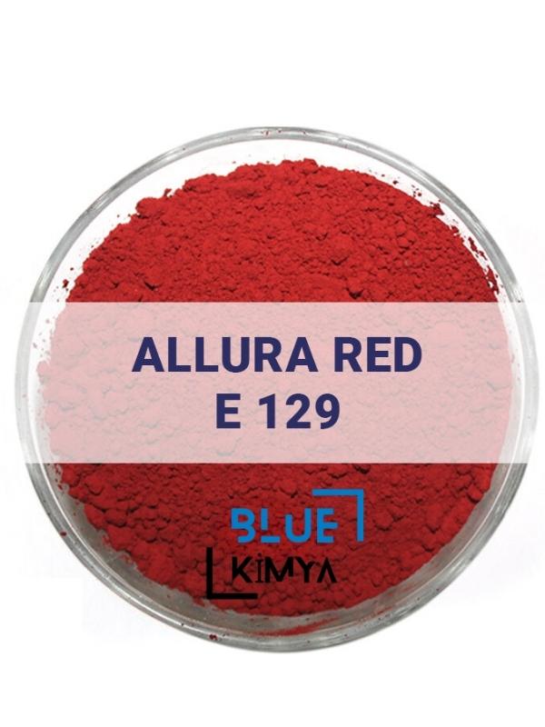 Allura Red E129 Bayrak Kırmızı Toz Gıda Boyası 100 Gr