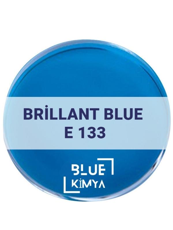 Brilliant Blue E133 Mavi Toz Gıda Boyası 500 Gr